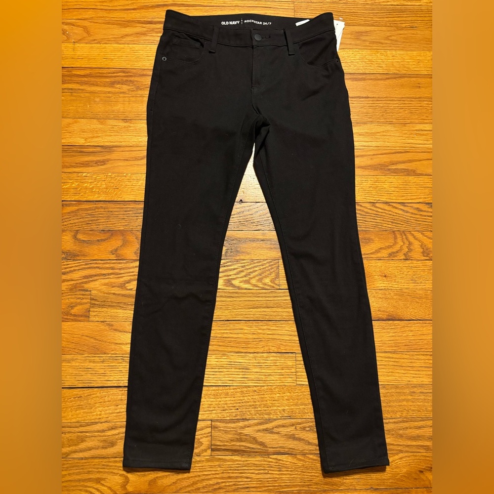 Old Navy Black Rockstar Pants